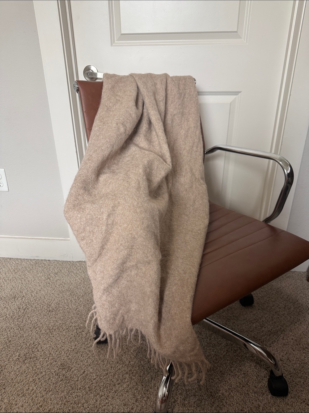 Alicia Adams alpaca wool throw blanket